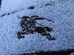 Burberry Blue X Novacheck Towel Set 225033 Scarf/Wrap