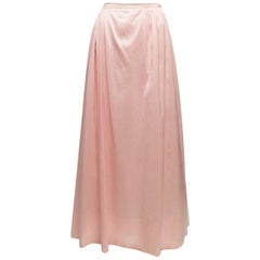 Burberry Blush Pink Maxi Skirt