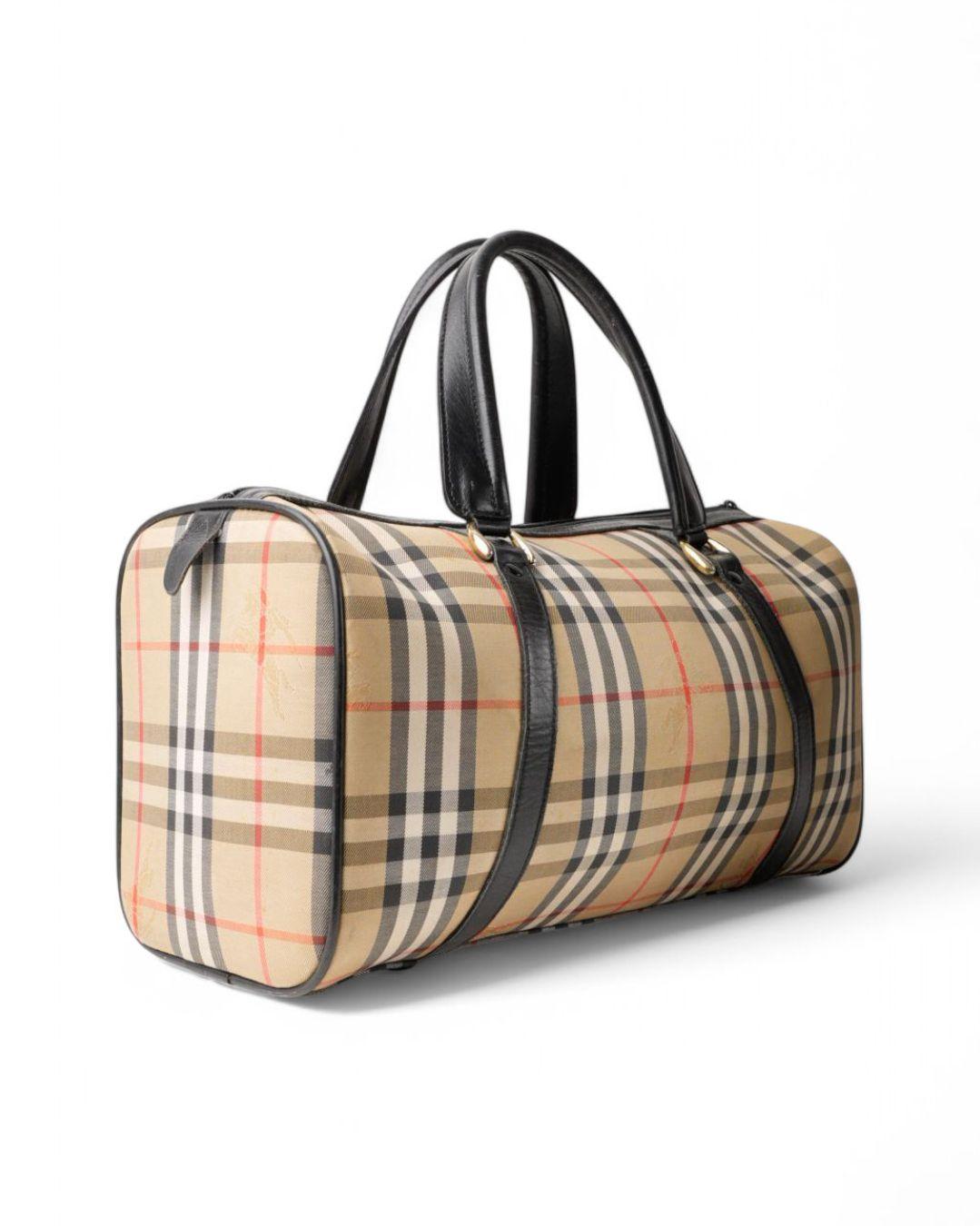 Burberry Boston Check Multicolor Brown 1