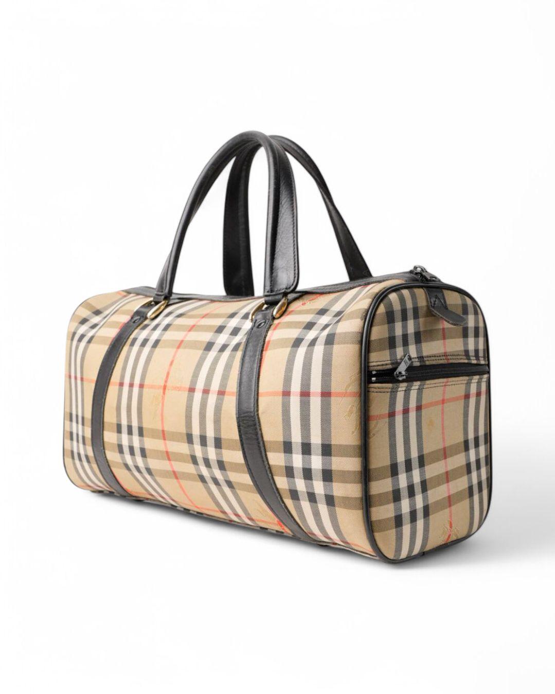 Burberry Boston Check Multicolor Brown 2