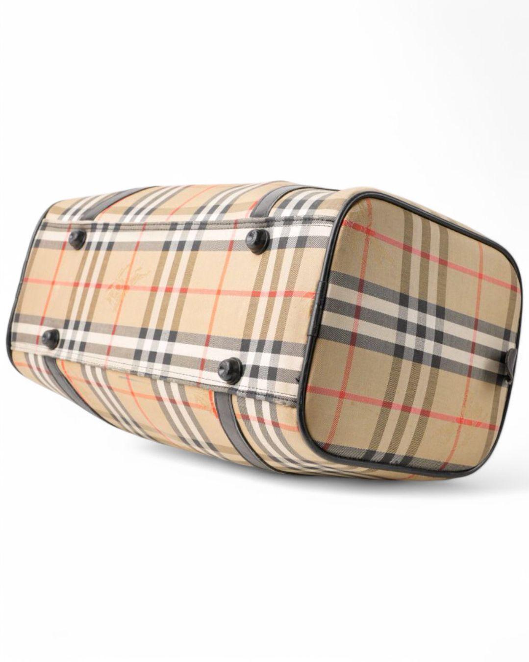 Burberry Boston Check Multicolor Brown 4