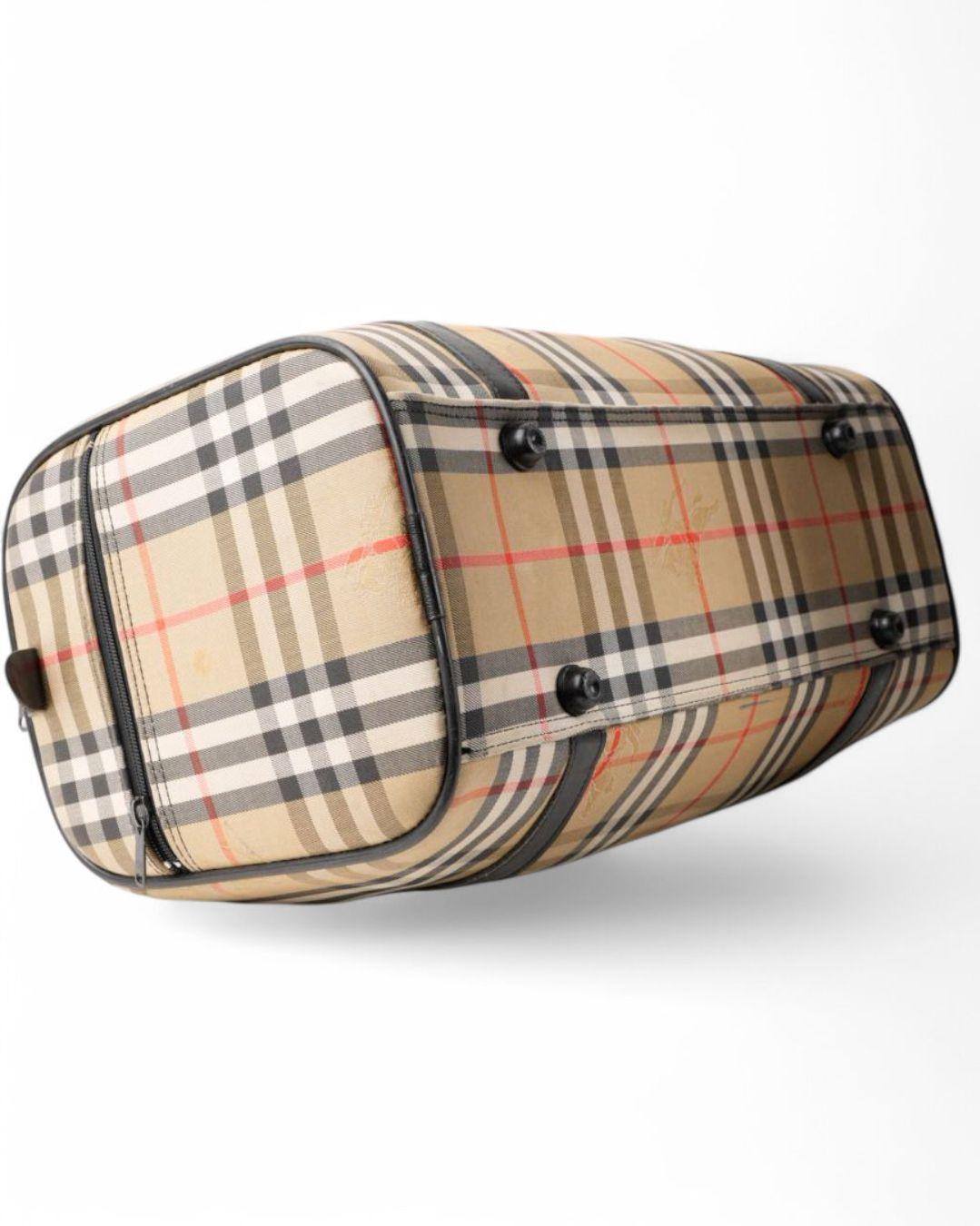 Burberry Boston Check Multicolor Brown 5