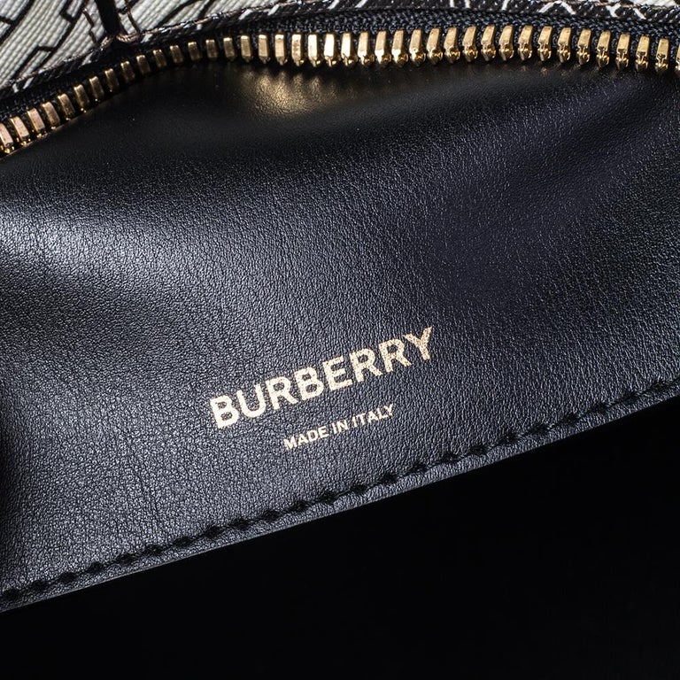 Burberry Bridle Brown Medium Cube Duffle Bag at 1stDibs