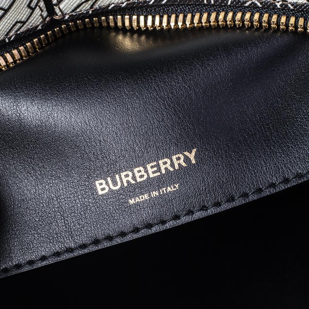 Burberry Bridle Brown Medium Cube Duffle Bag 1