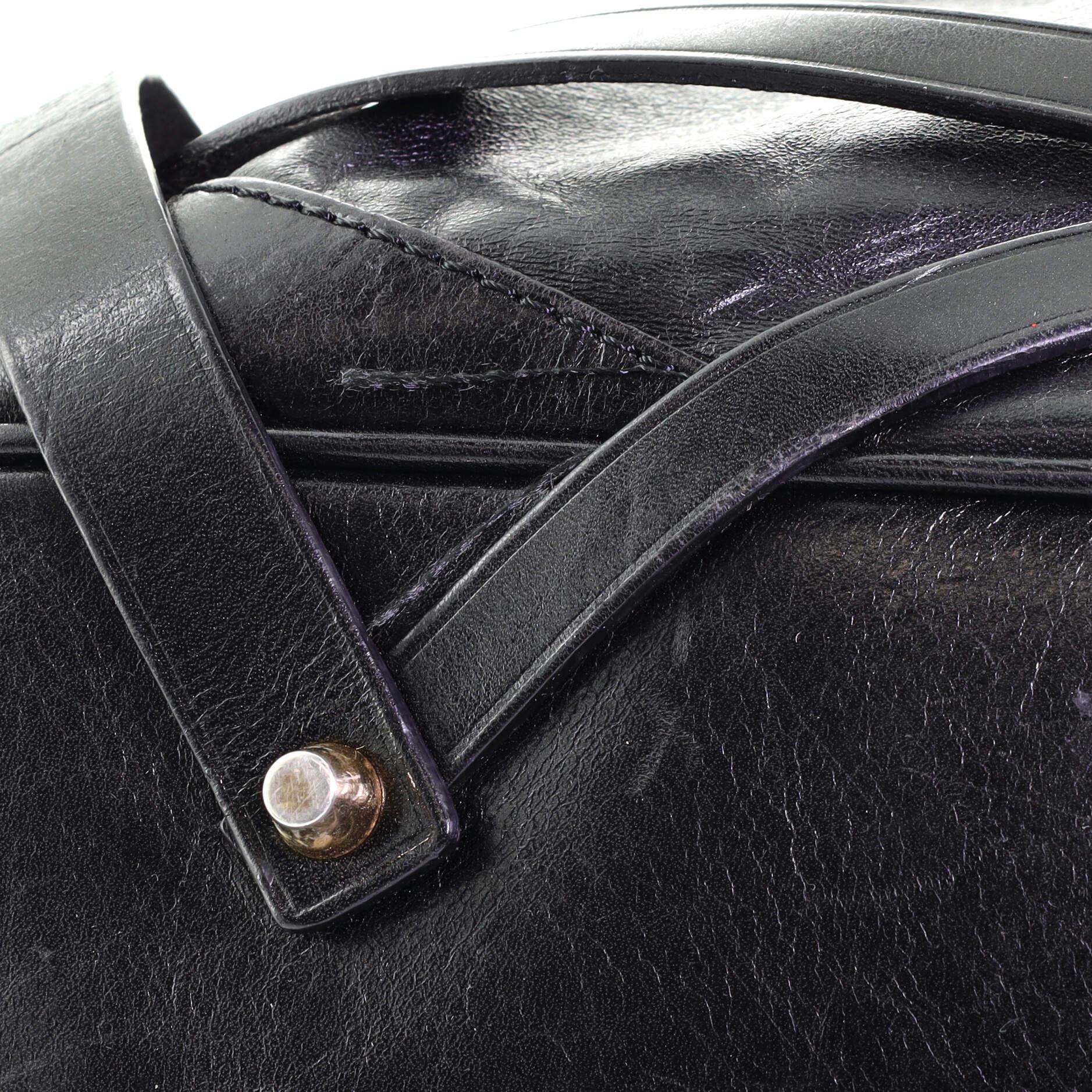 Burberry Gosford Hobo Leder-Krawatte Medium 2