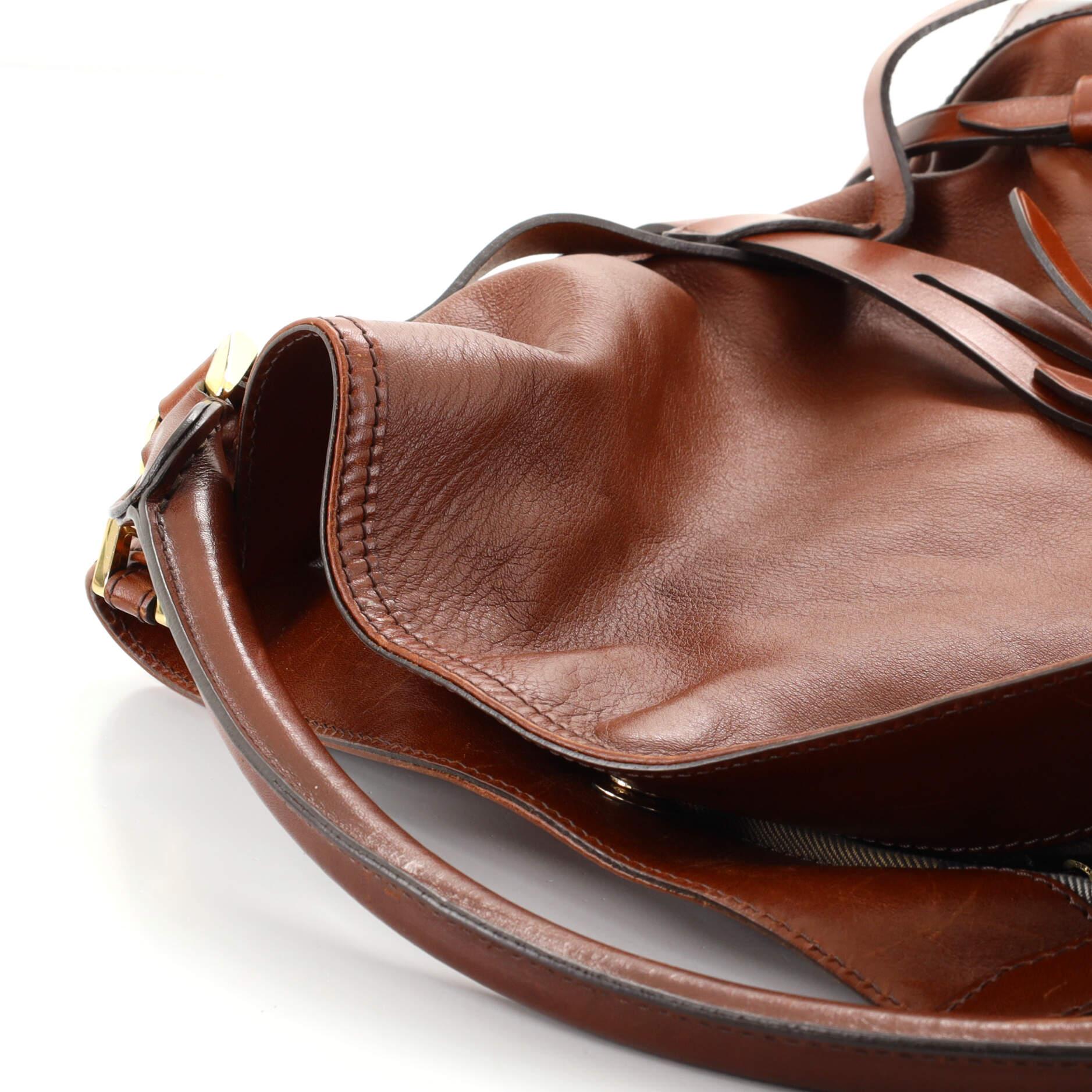 Burberry Bridle Gosford Hobo Leather Medium 1