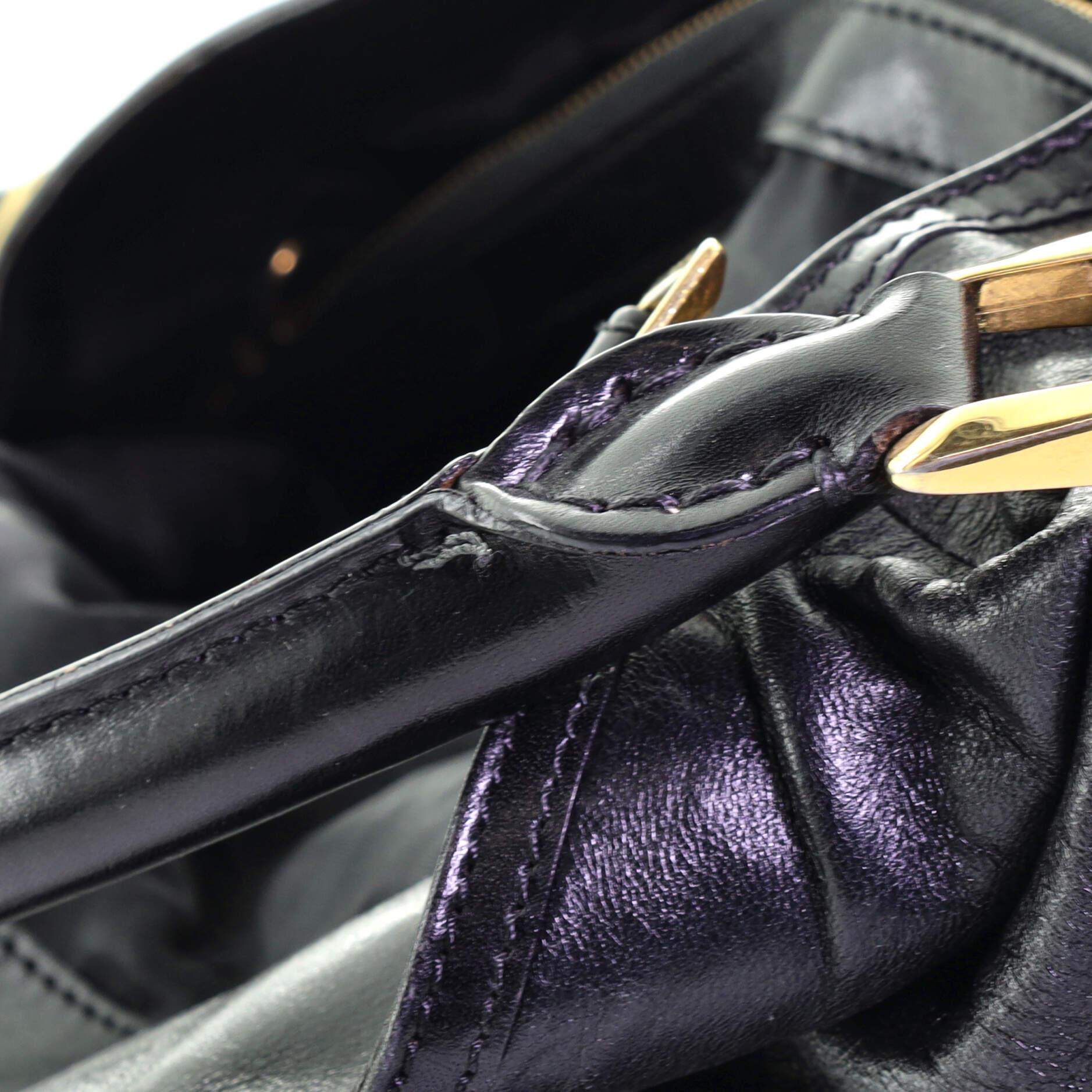 Burberry Gosford Hobo Leder-Krawatte Medium 3