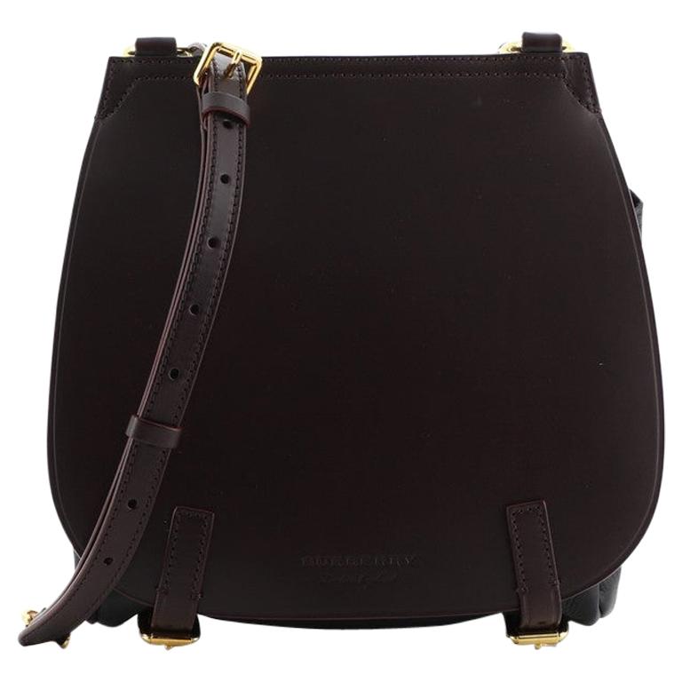 Burberry Bridle Handbag Leather Large