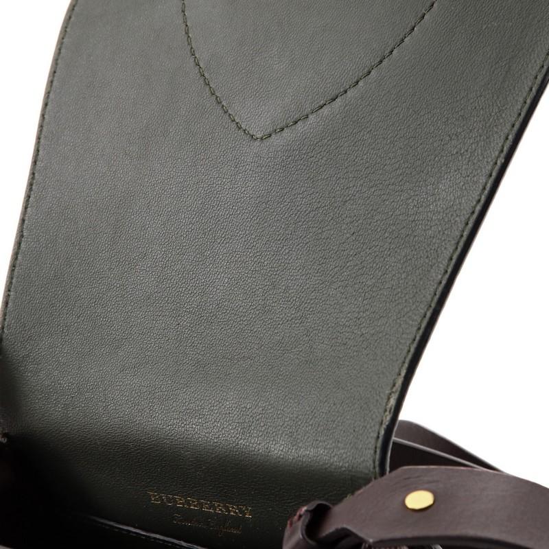 Burberry Bridle Satchel Crossbody Bag Lizard Mini In Good Condition In NY, NY