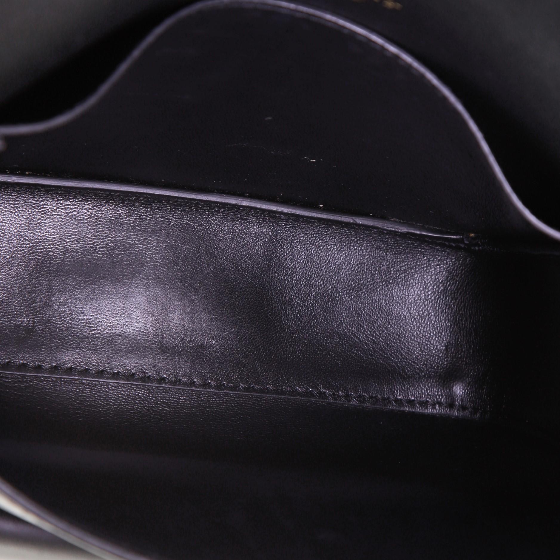 Women's or Men's Burberry Bridle Square Satchel Studded Leather Medium