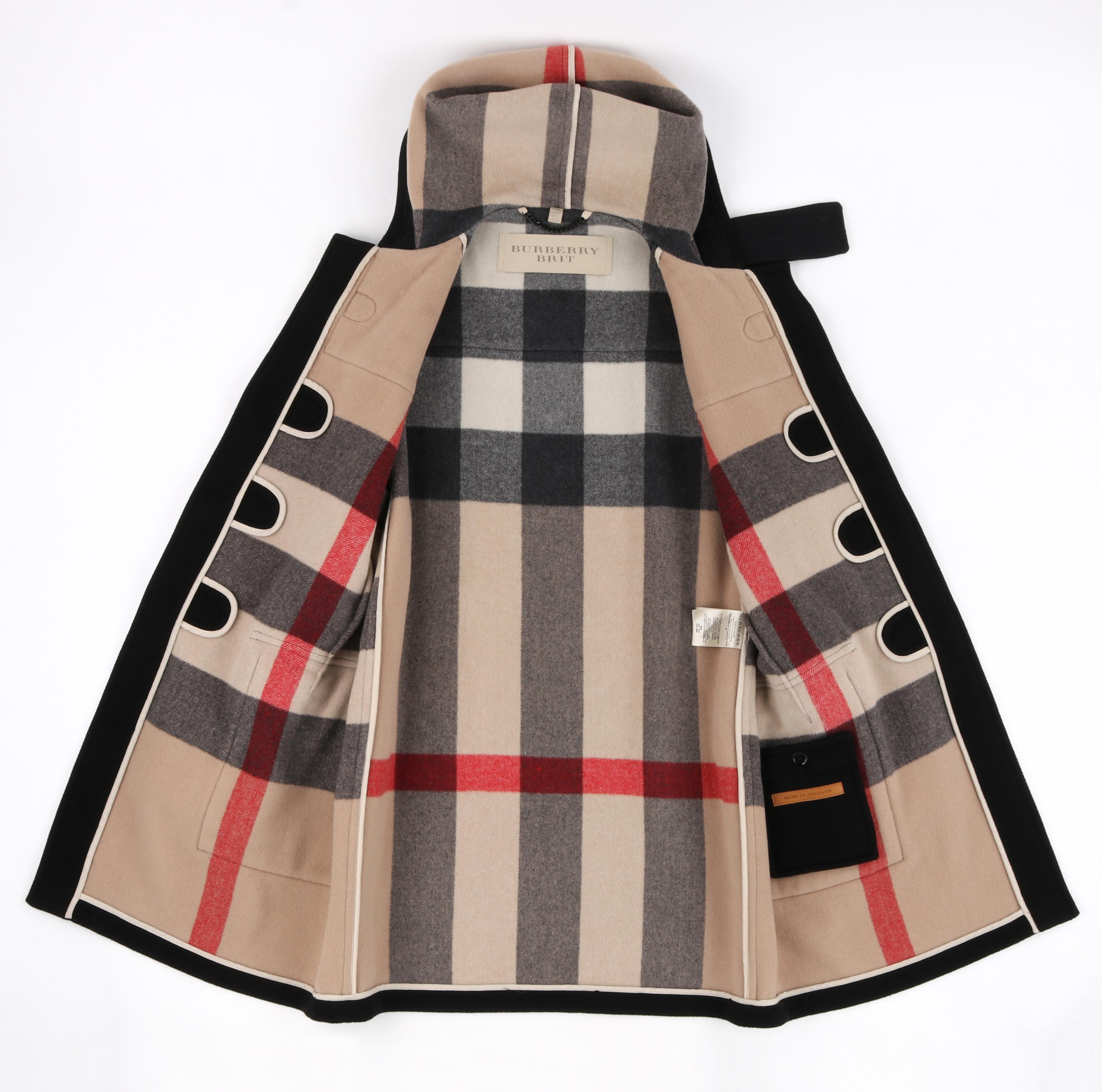 burberry brit toggle coat