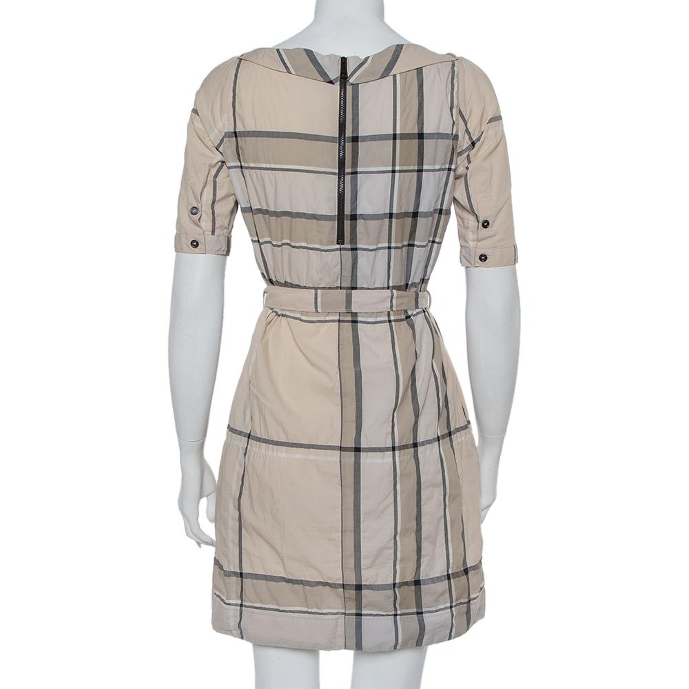 burberry checkered dress