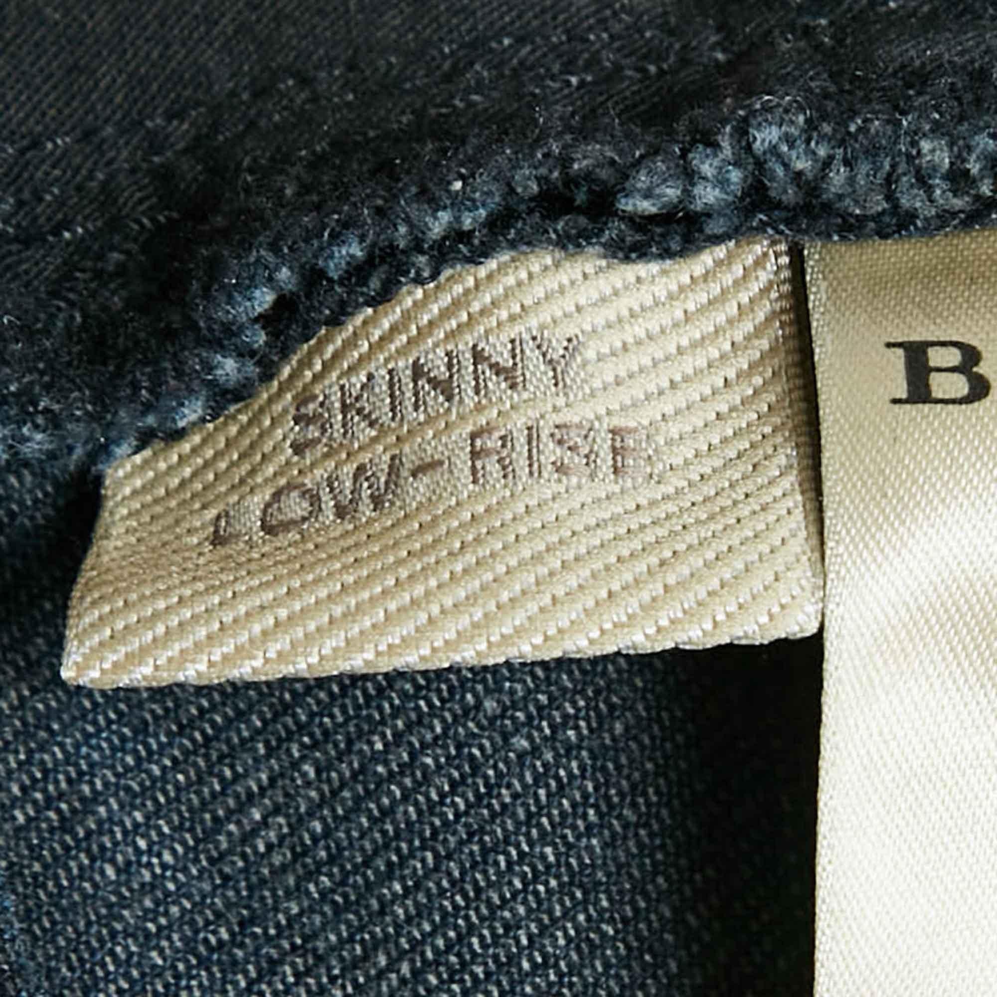 Burberry Brit Blu Denim Skin Fit Jeans M Vita 28