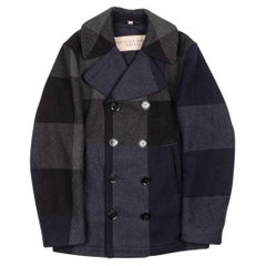 Burberry Brit Chaquetón a cuadros Abrigo Hombre Talla M/L, S1094
