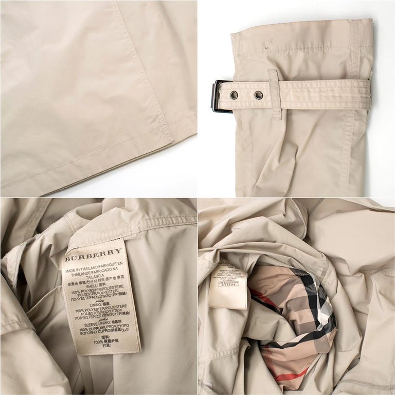 Burberry Brit Classic Beige Double-breasted Trench Coat - Size US 6 For  Sale at 1stDibs | burberry brit double breasted trench coat, burberry  double breasted jacket beige, burberry double breasted trench coat