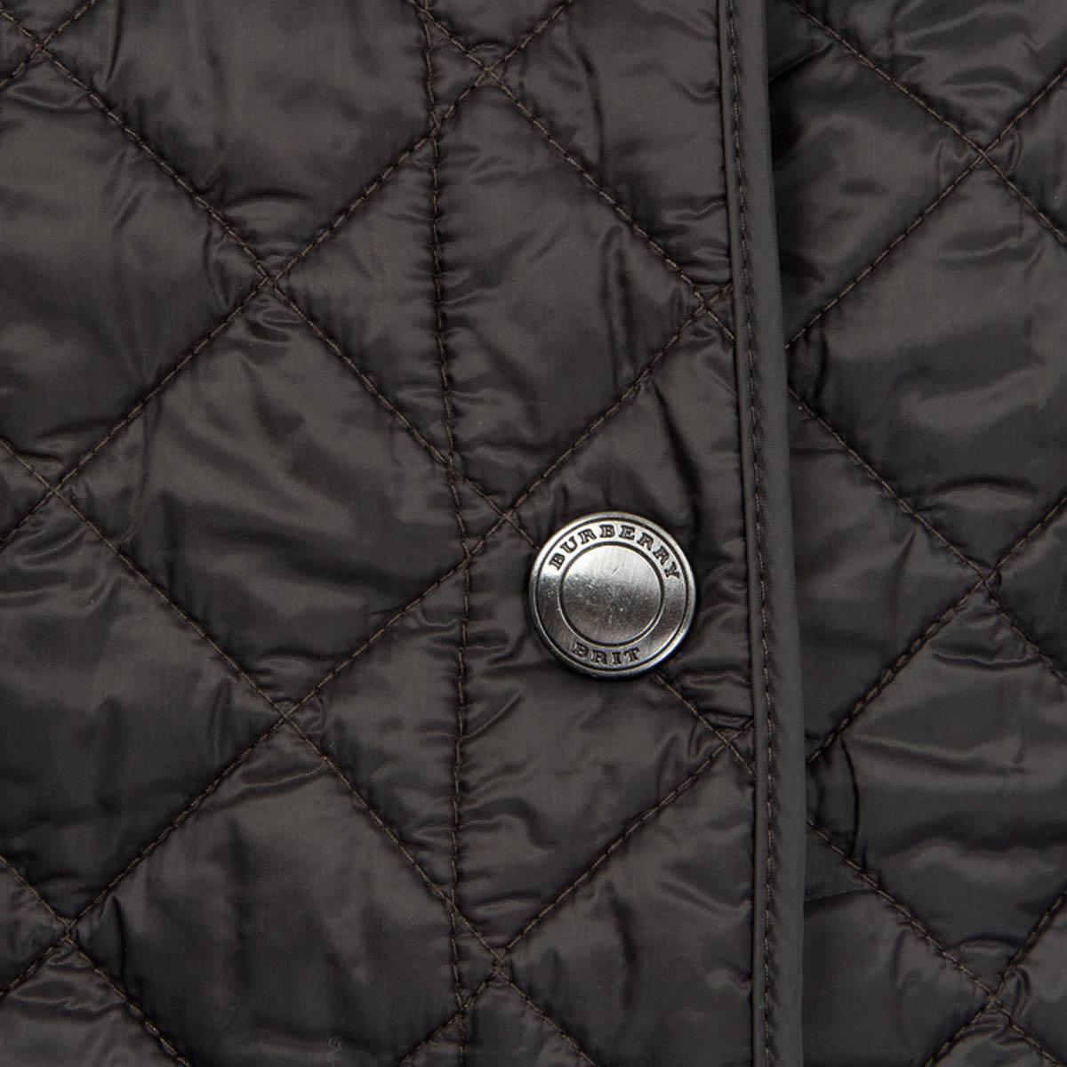 Burberry kencott deals quilted jacket black