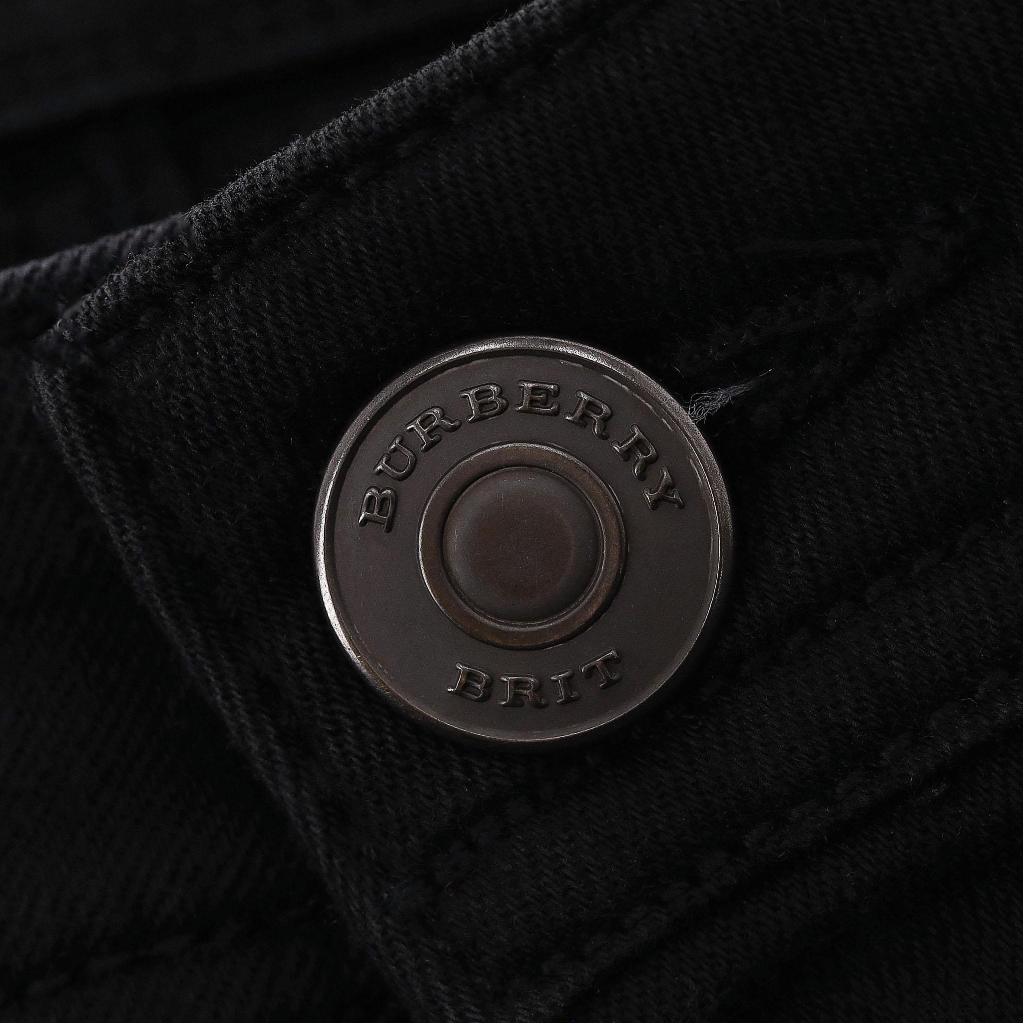 Burberry Brit Low-Rise Slim Fit Jeans For Sale 3