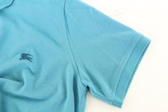 Burberry Brit Men's Large Light Blue Logo Polo Shirt 56B715S