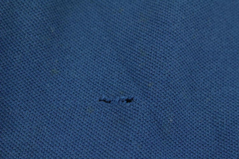 Burberry Brit Mens S Royal Blue Nova Check Collar Button Up Short ...