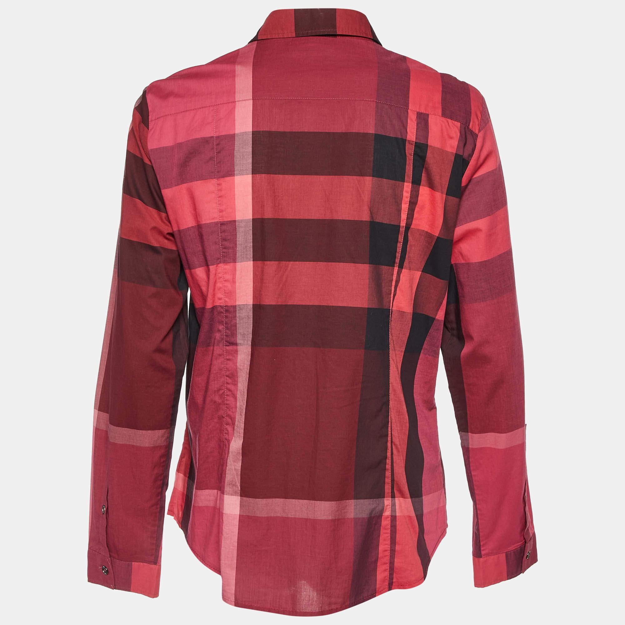 How fabulous does this designer shirt look It is made of fine materials and features a fitted silhouette. Pair it with pants and loafers for a cool ensemble.