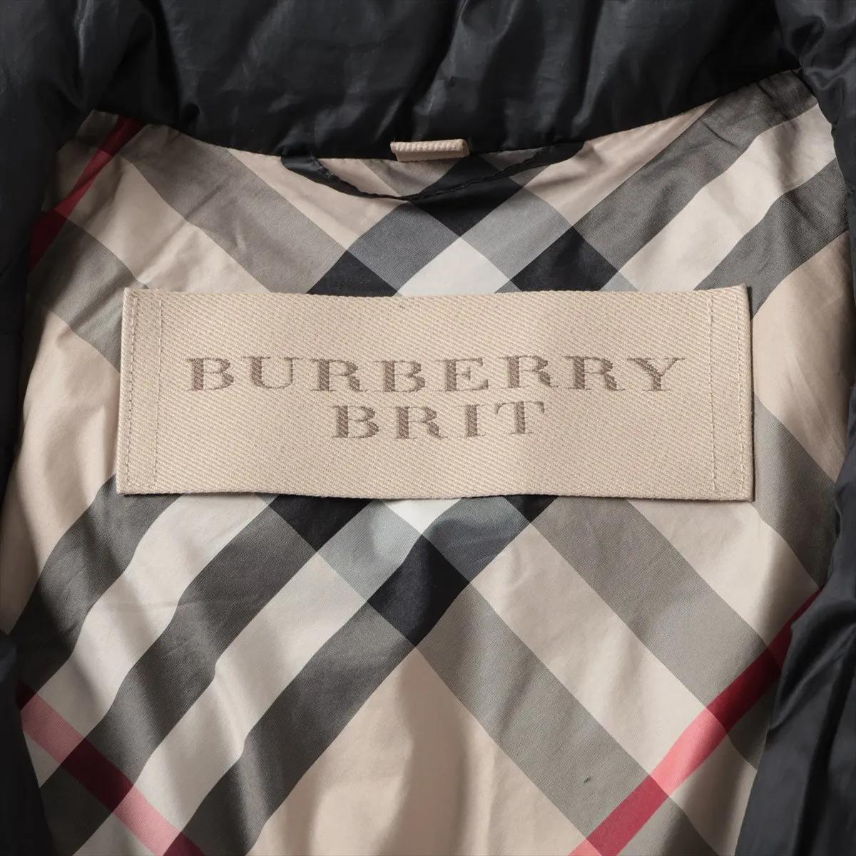 Burberry Brit Polyester Daunenjacke Schwarz 3