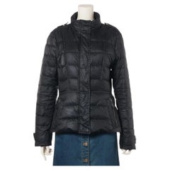 Piumino Burberry Brit in poliestere nero