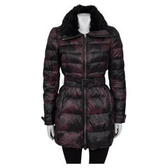 Burberry Brit - Manteau de duvet ajusté imprimé  Sz.S