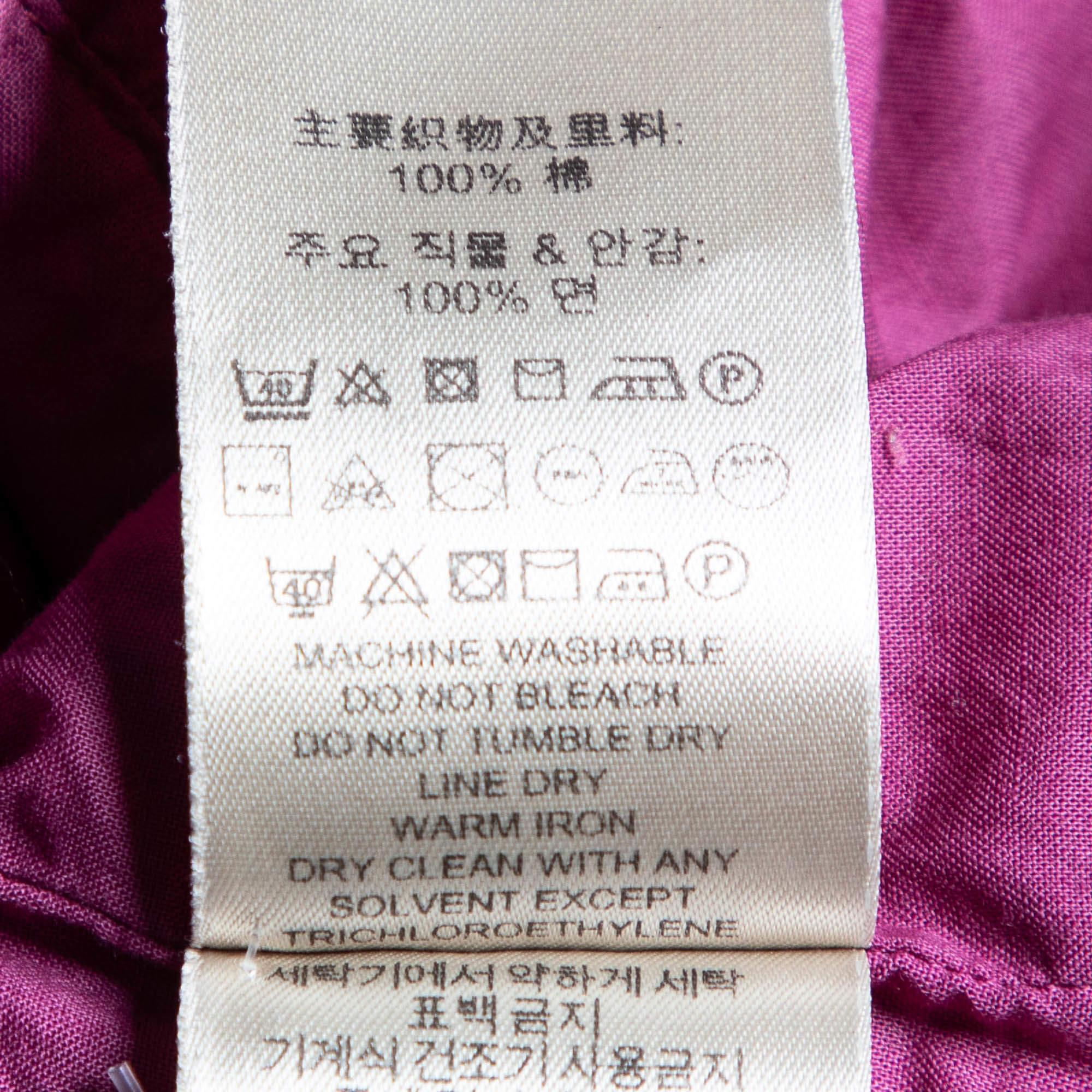 Donna Burberry Brit Vestito senza maniche in cotone rosso S in vendita