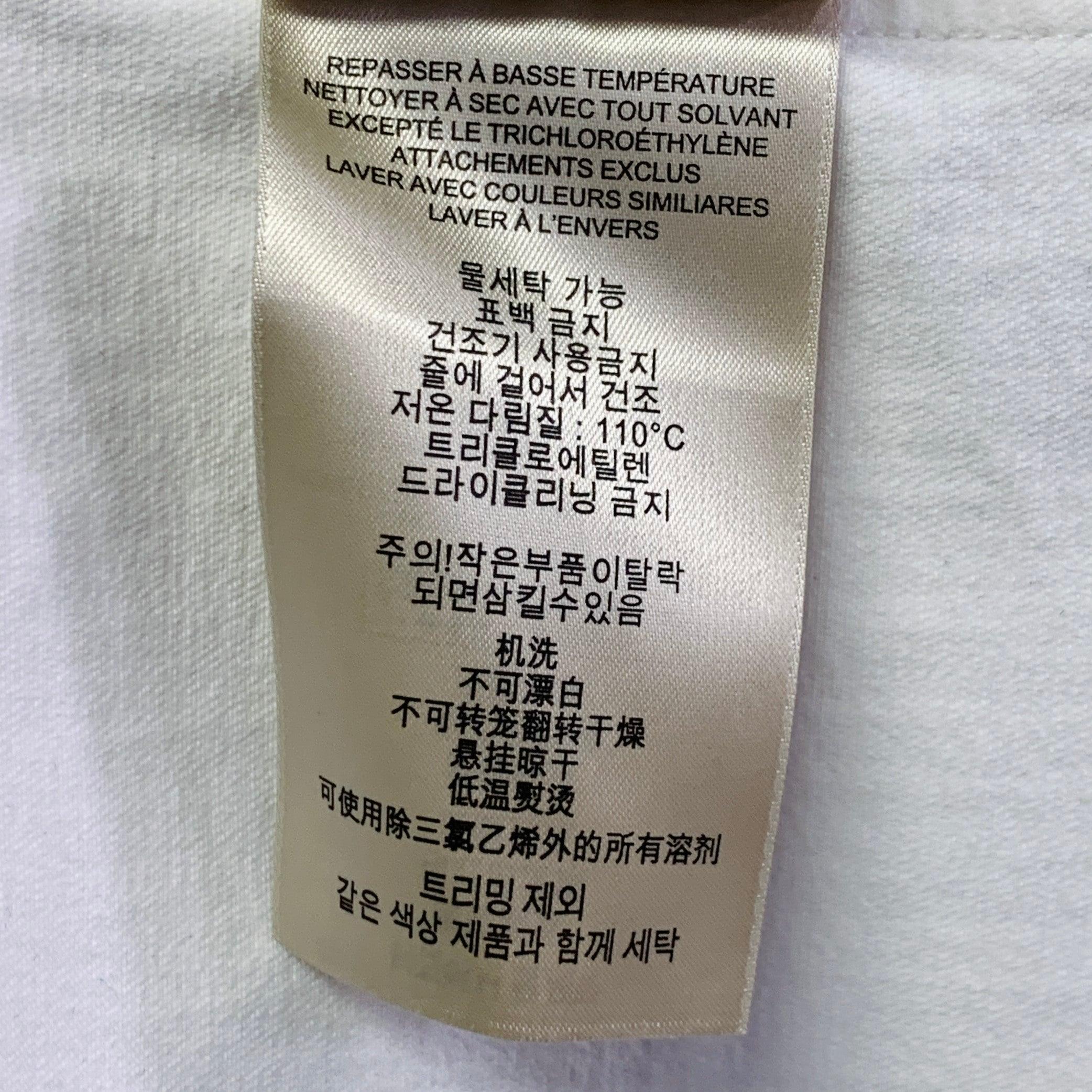BURBERRY BRIT Size L Cream Cotton Blend Stretch Denim Jacket Blazer For Sale 4