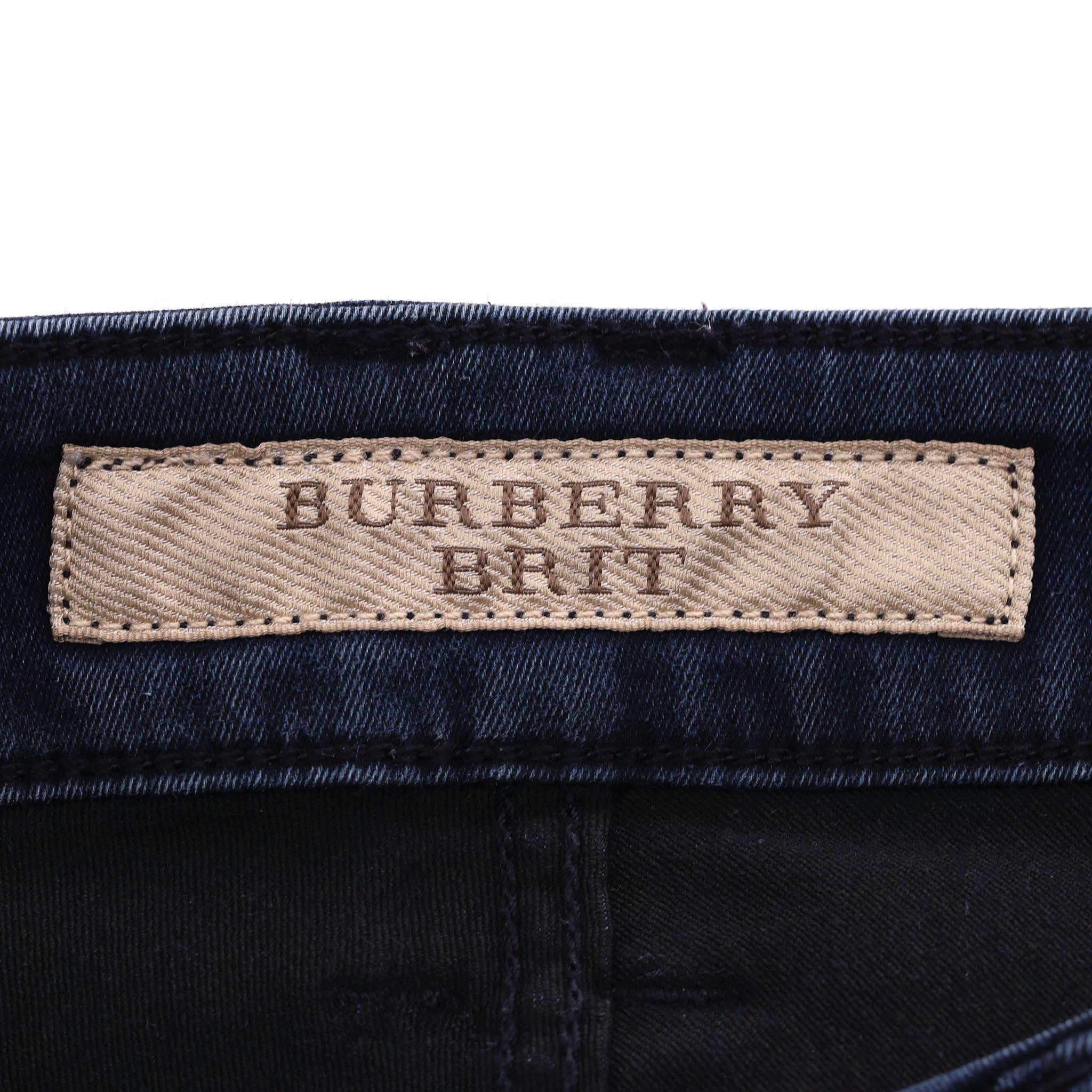 Women's or Men's Burberry Brit Slim Fit Jeans For Sale
