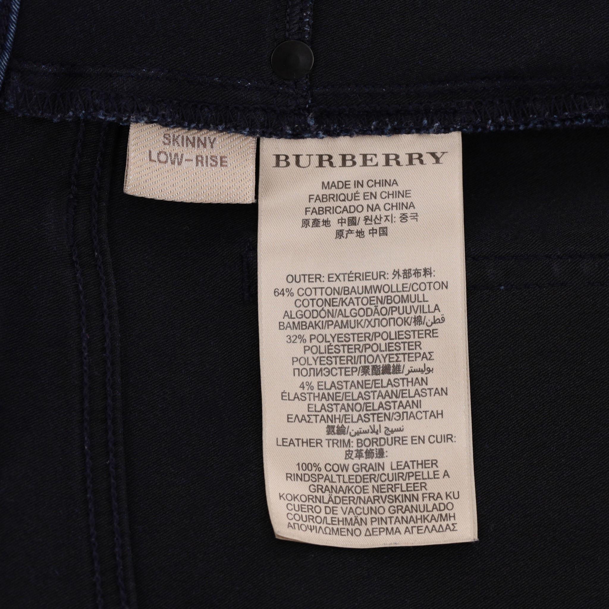 Burberry Brit Slim Fit Jeans For Sale 1