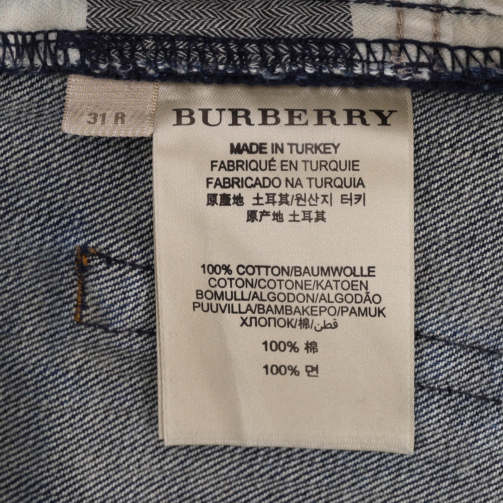 Burberry Brit Steadman Jeans mit geradem Bein im Angebot 2
