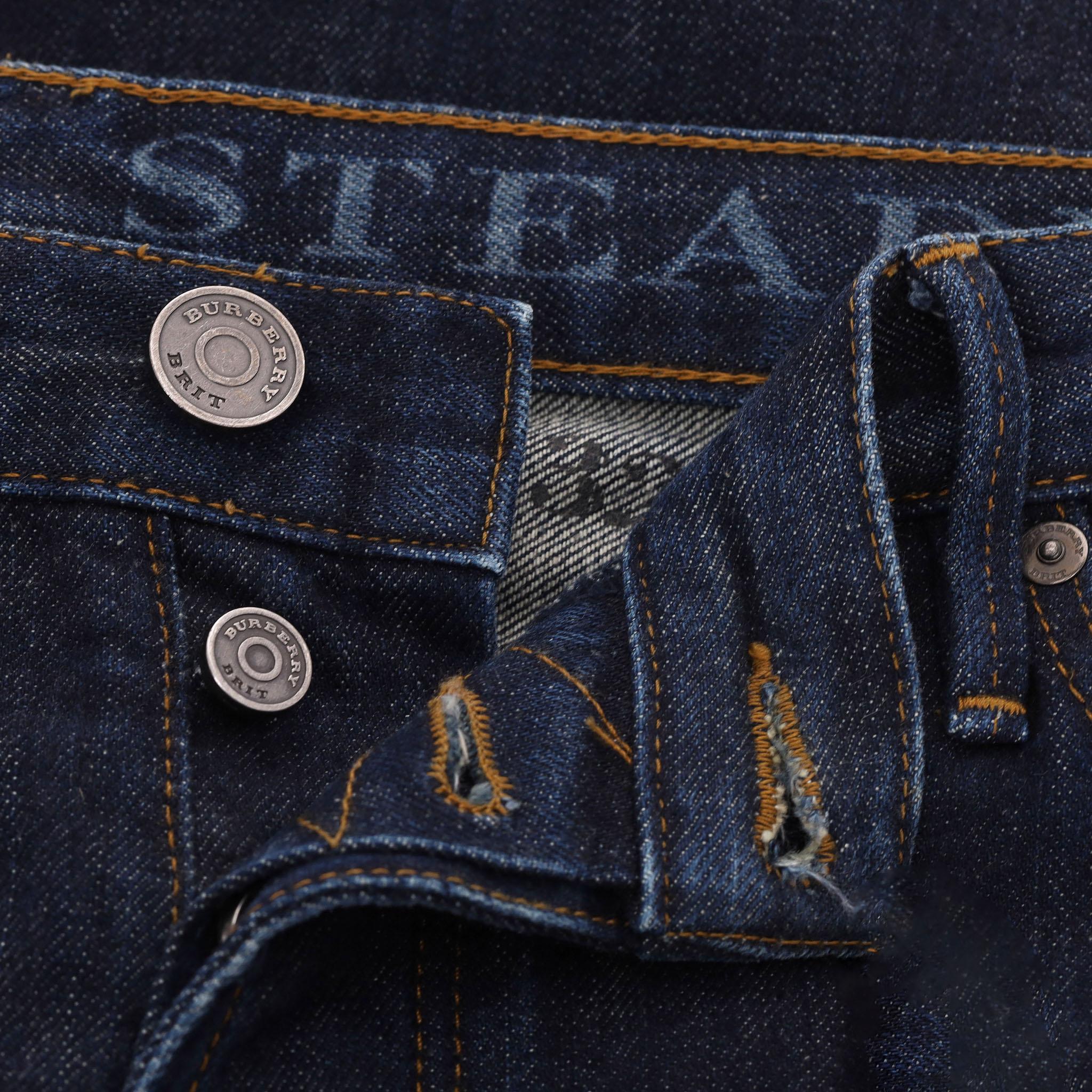 Burberry Brit Steadman Jeans mit geradem Bein im Angebot 3