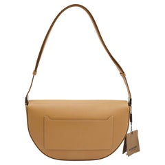 Burberry - Petit sac à bandoulière en cuir bronze clouté Olympia