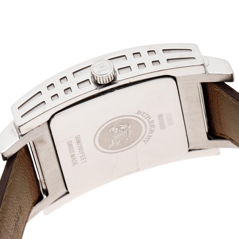 Contemporary Burberry Bronze Stainless Steel BU1553 Men's Wristwatch 32 mm