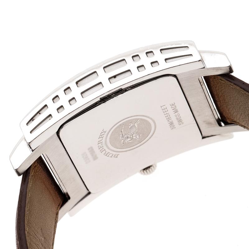 Burberry Bronze Stainless Steel BU1553 Men's Wristwatch 32 mm In Good Condition In Dubai, Al Qouz 2