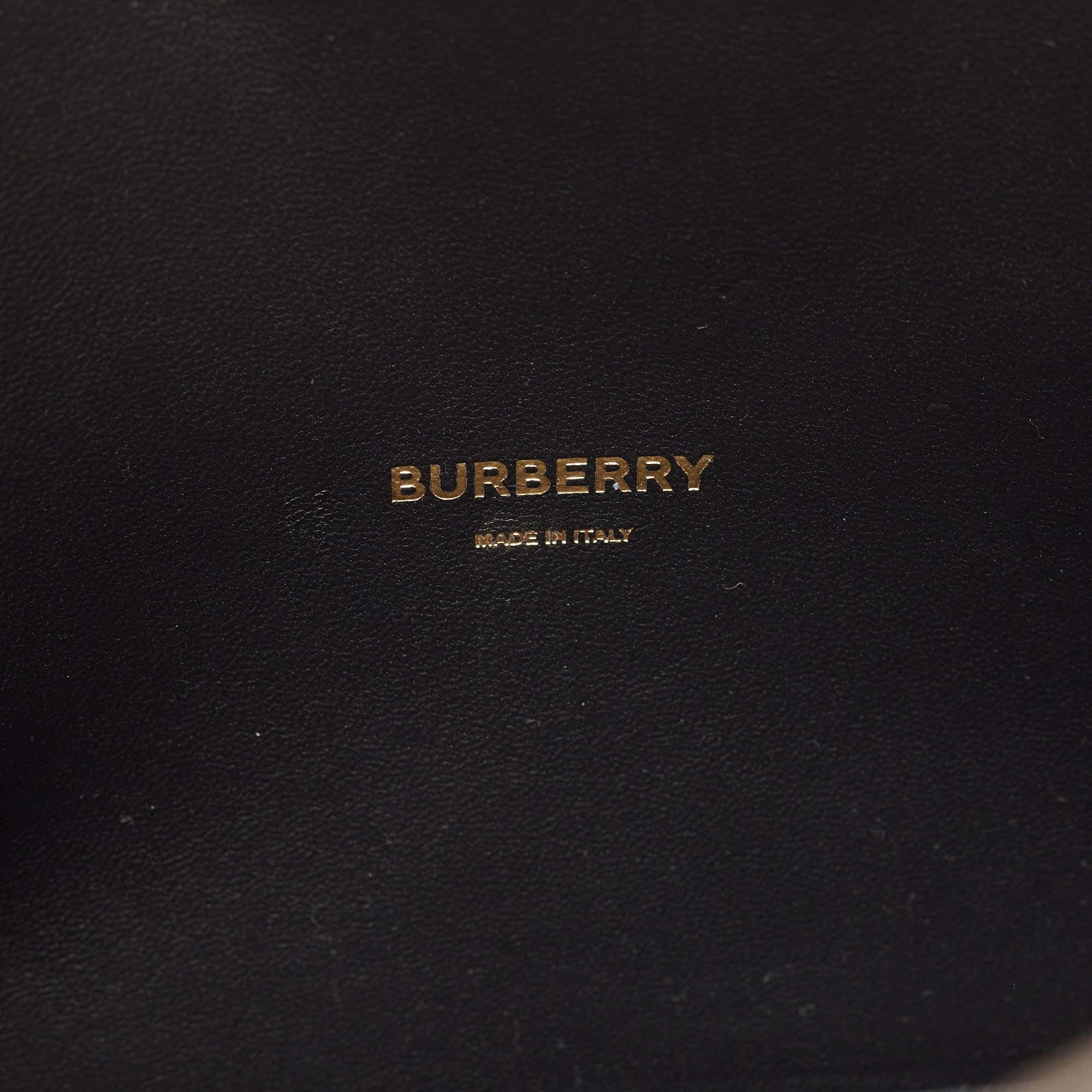 Burberry Bronze Studded Leather Olympia Clutch 1