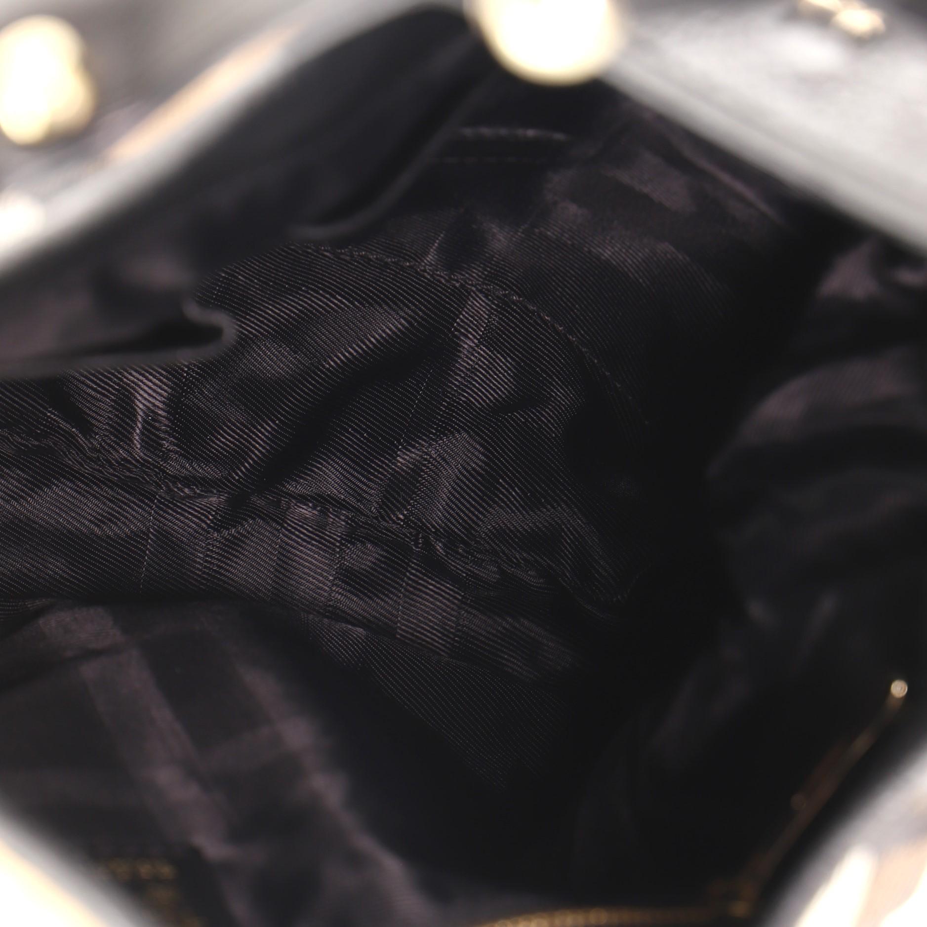 Burberry Brook Hobo Gestepptes Haus Karo Segeltuch mit Leder Groß für Damen oder Herren
