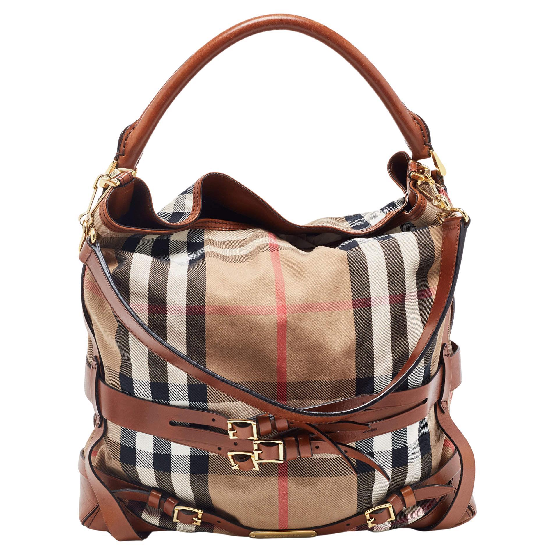 Burberry Bridle Handbag Leather Medium at 1stDibs