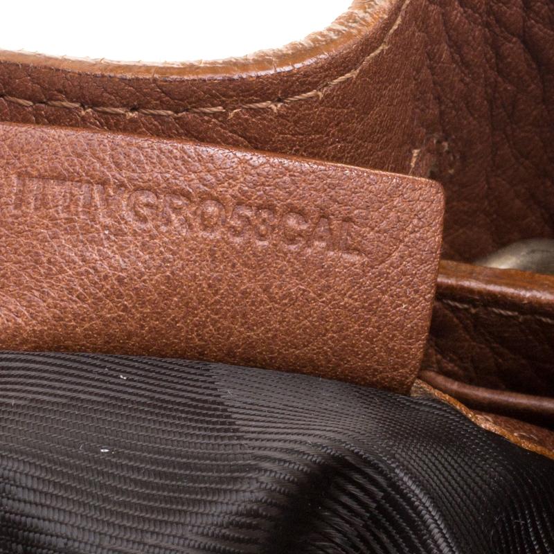 Bolso de hombro Margaret de Burberry en piel marrón/beige y cuadros acolchados de la casa 3