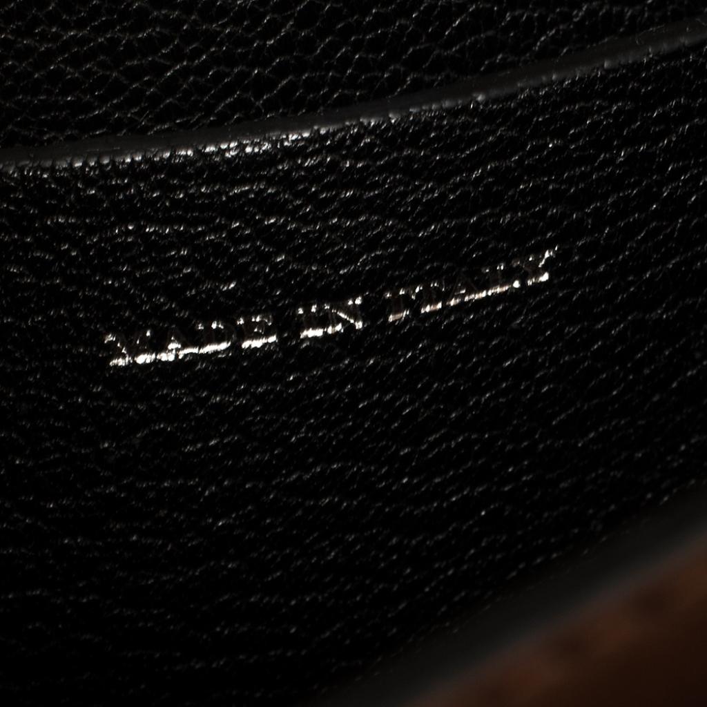 Burberry Brown/Black Leather Small D-Ring Chain Shoulder Bag 3