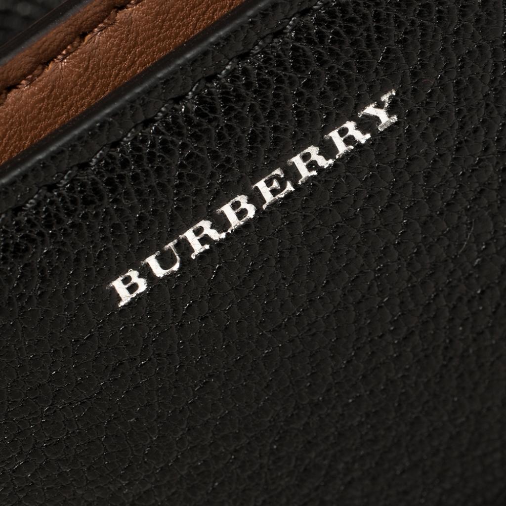 Burberry Brown/Black Leather Small D-Ring Chain Shoulder Bag 4