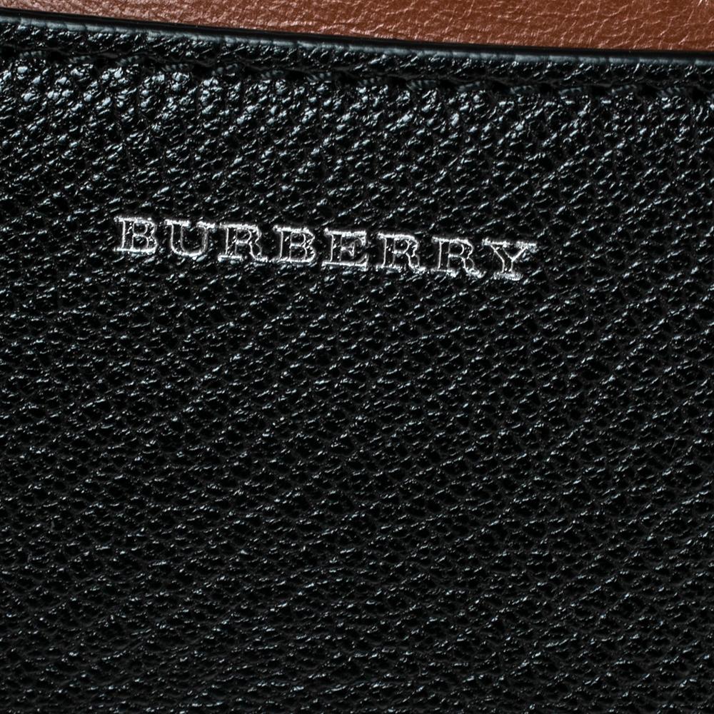 Burberry Brown/Black Leather Small D-Ring Shoulder Bag 6