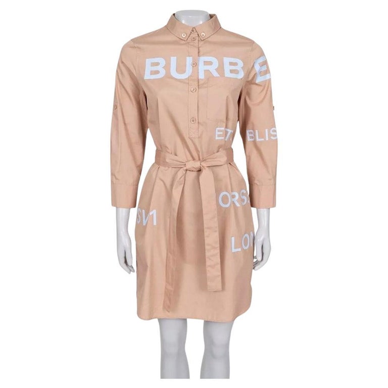 burberry shirt dress sale Burberry Check Cotton Twill Shirt Dress