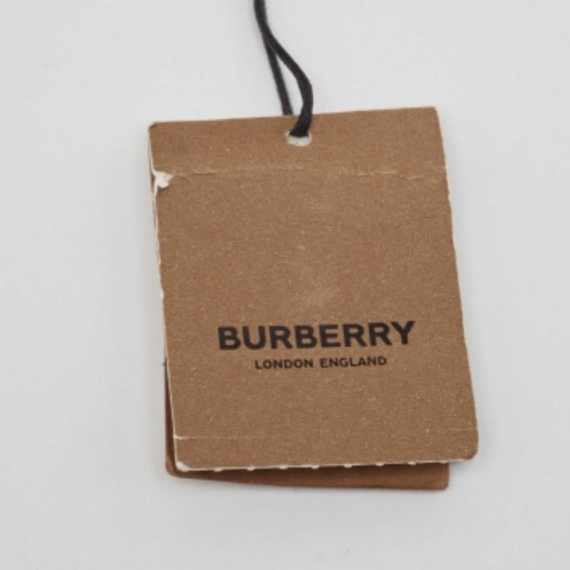 Burberry Cinturón de piel de cocodrilo marrón con hebilla TB 80CM 1