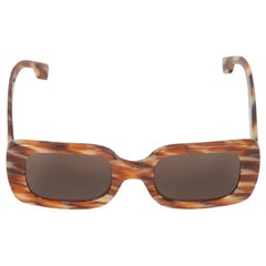 Burberry Brown Delilah Square Sunglasses