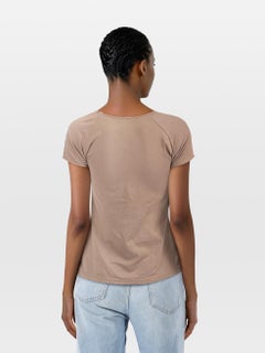 Burberry Brown Equestrian Knight Print Top Size S