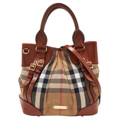 BURBERRY Tartan Weekend Bag at 1stDibs