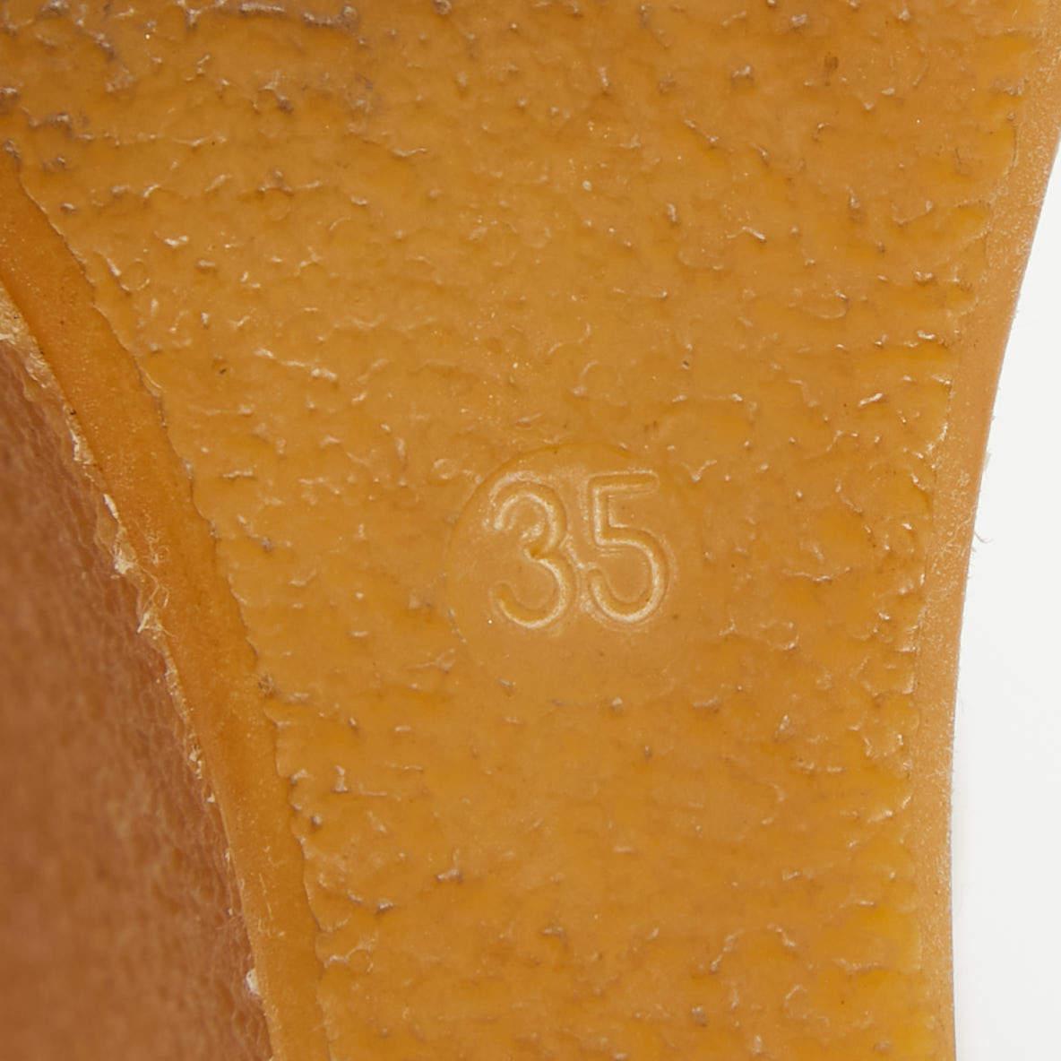 Burberry Brown - Bottes en caoutchouc en cuir et daim - Taille 35 3