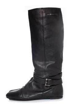 Burberry, Brown leather horse riding boots